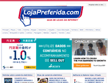 Tablet Screenshot of lojapreferida.com
